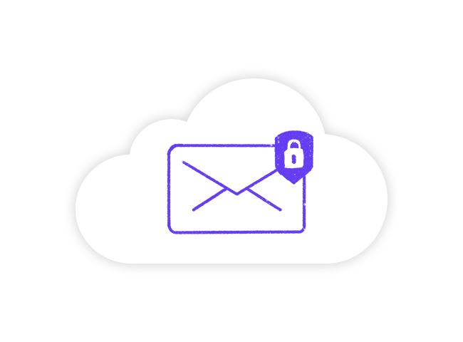 Email Security graphic quarantaene access